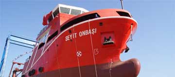 Turkey's First Oil Recovery Vessel
Seyit Onbasi is at sea!